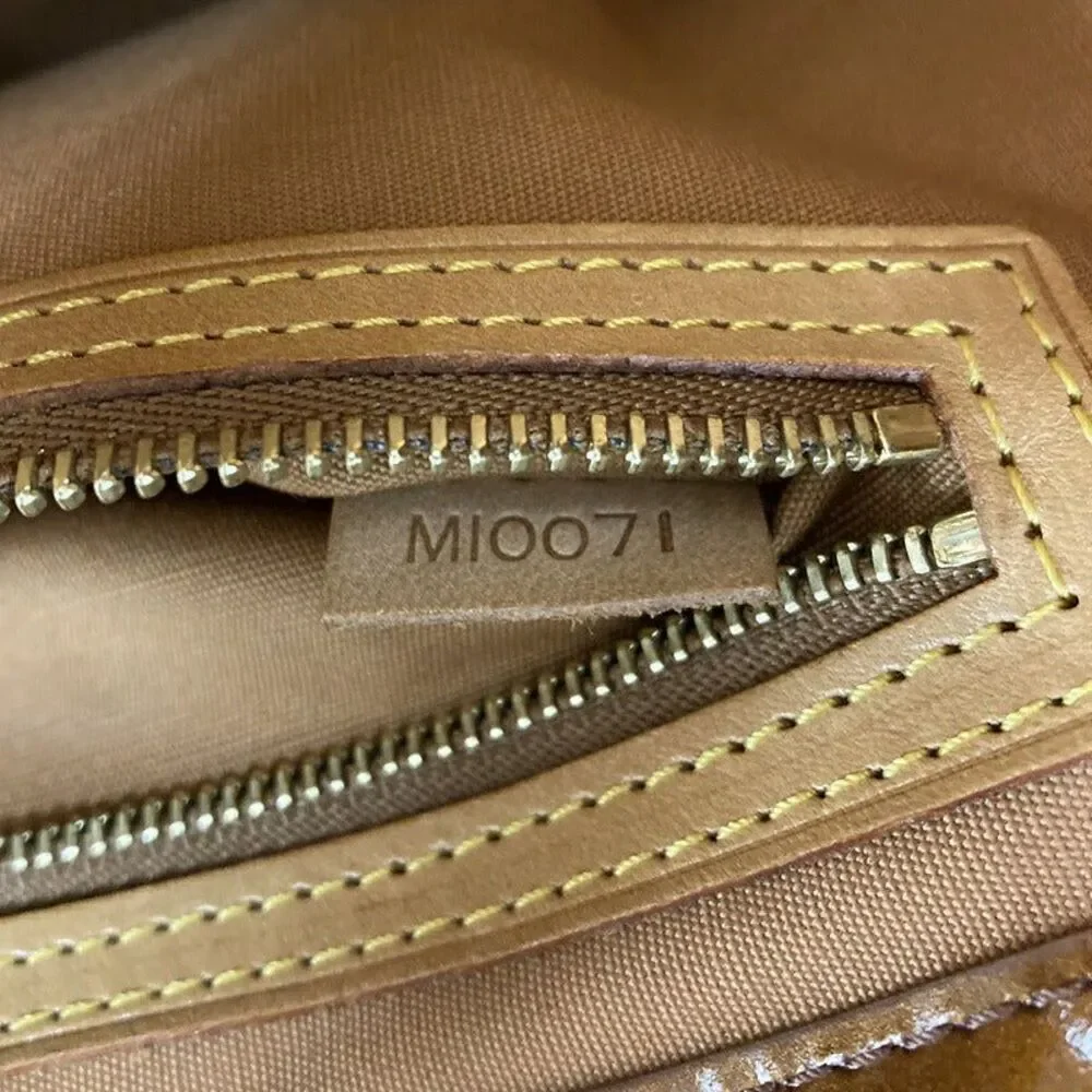 Louis Vuitton Monogram Vernis Reed PM Handbag